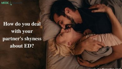 How do you deal with your partner's shyness about ED