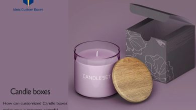 Beautiful Candle Packaging